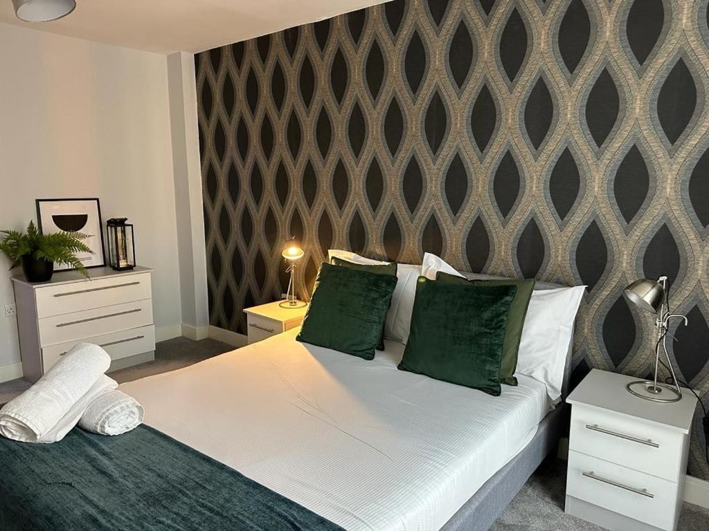 Luxury 9Ine Beautiful Bull Ring Apartment Free Parking Birmingham Exterior foto