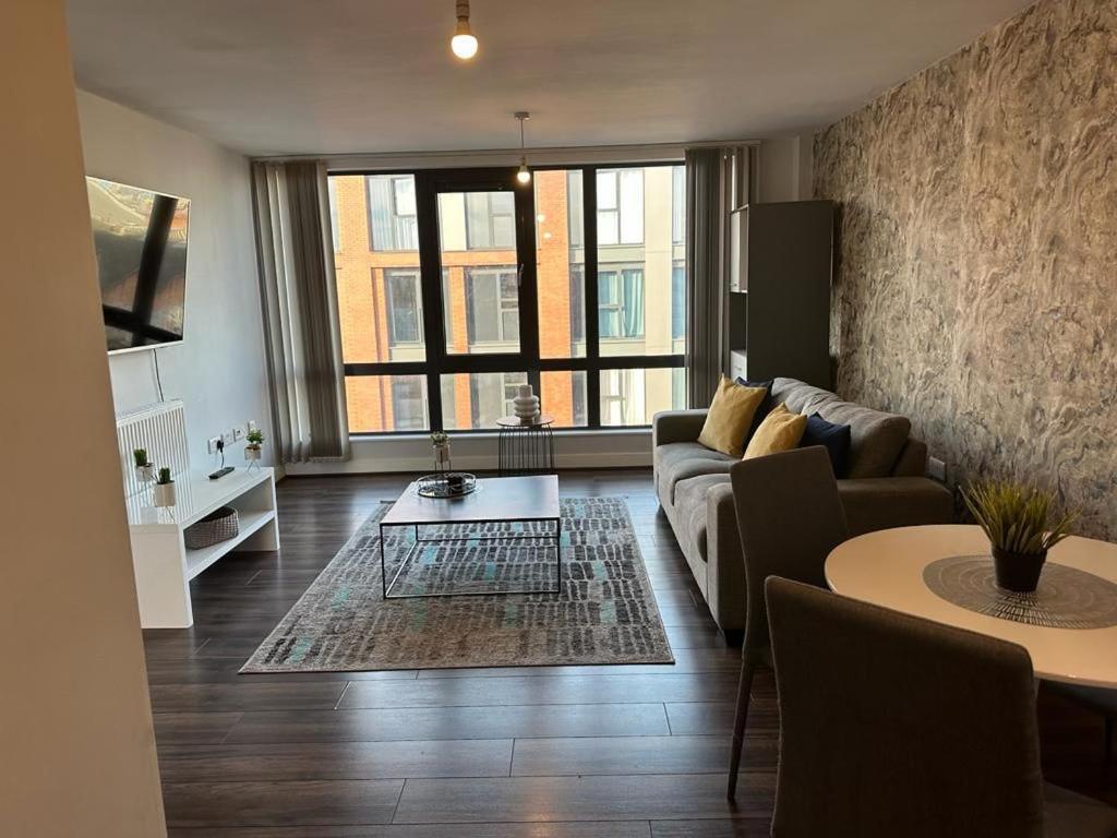 Luxury 9Ine Beautiful Bull Ring Apartment Free Parking Birmingham Exterior foto